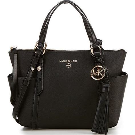 michael michael kors nomad small saffiano leather top-zip tote bag|Michael Kors Sullivan Small Convertible Logo Charm Top Zip .